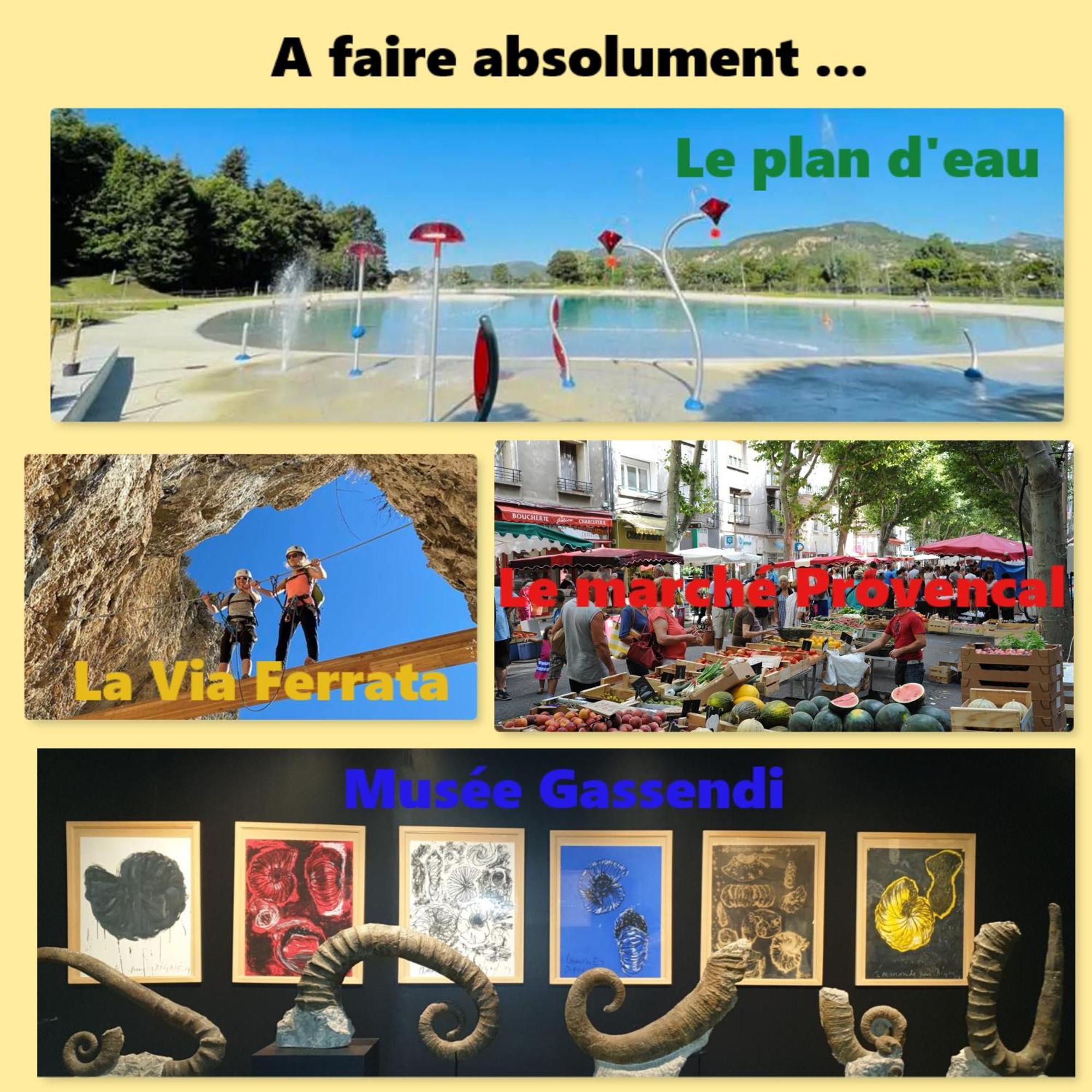 Charmant T3 Avec Piscine ディーニュ・レ・バン エクステリア 写真